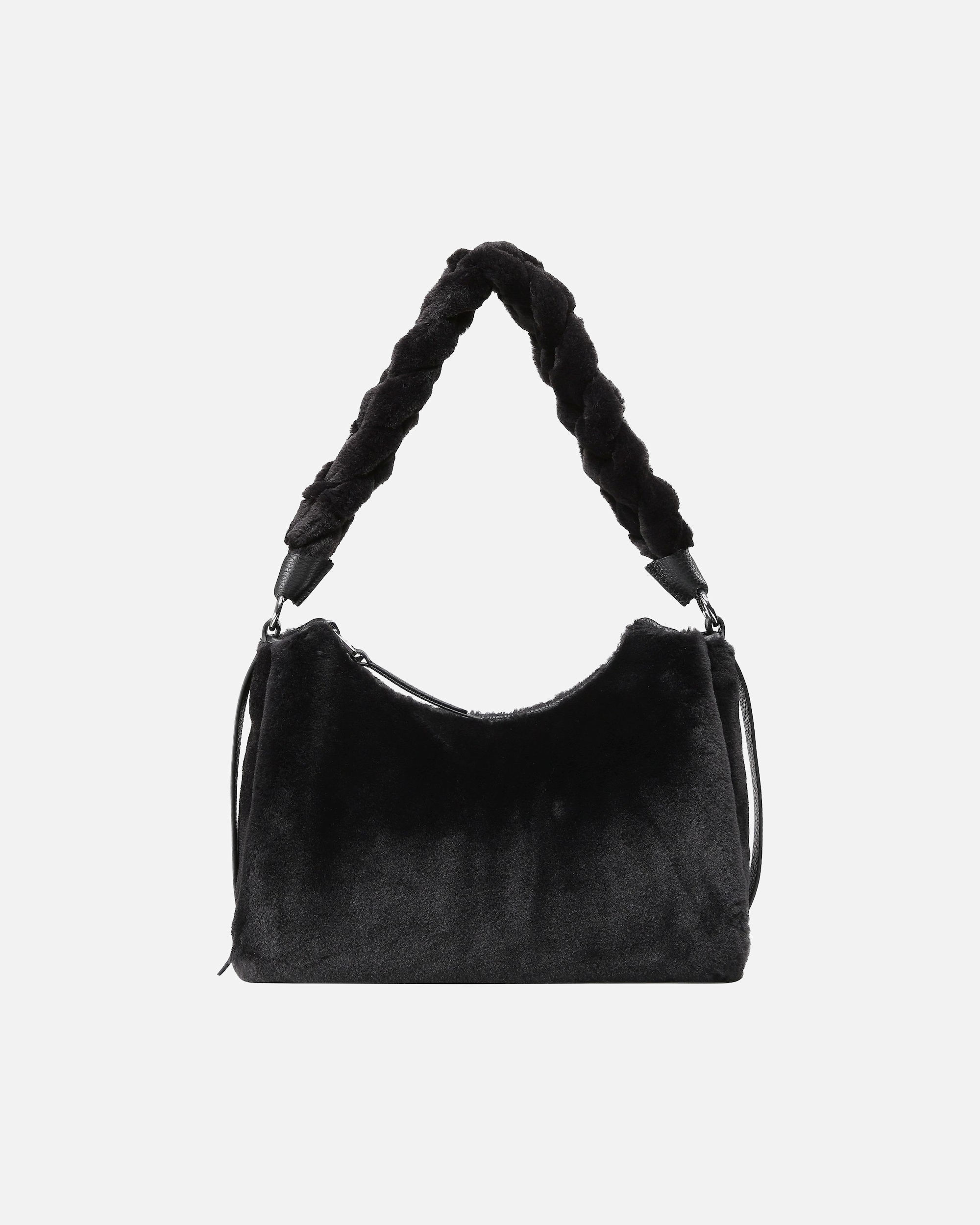 Clutch für Weiblich Coccinelle Boheme Schultertasche noir