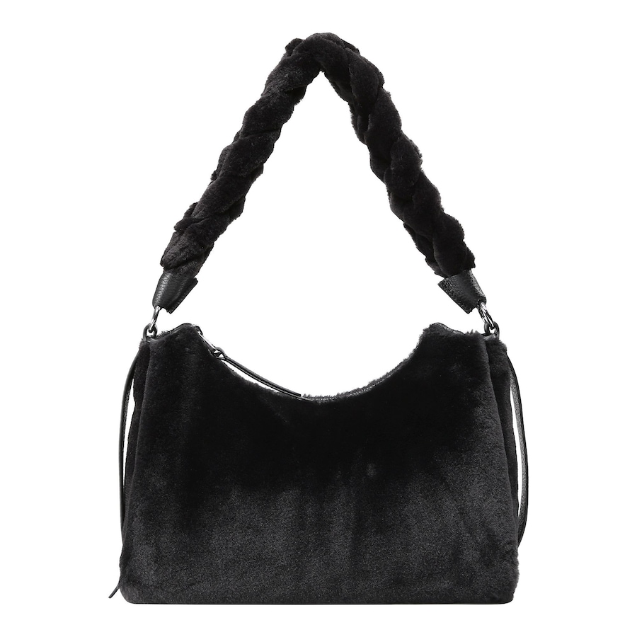 Coccinelle Boheme Schultertasche 29 cm noir Silber Damen