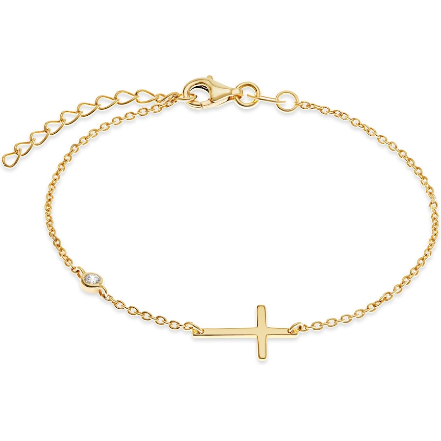 CHRIST Armband 925er Silber, recycelt gold Damen