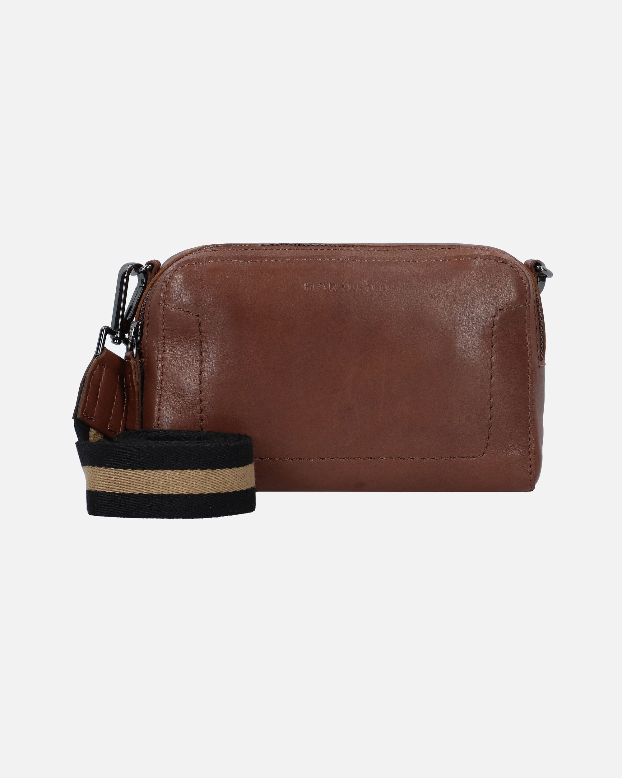 Handtasche für Männlich Harold's Caugio Umhängetasche cognac