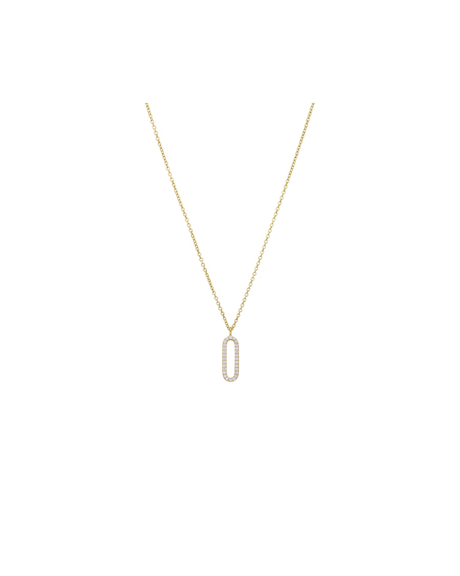 Lucardi Halskette 925 Silber Gold - 45.0 Damen