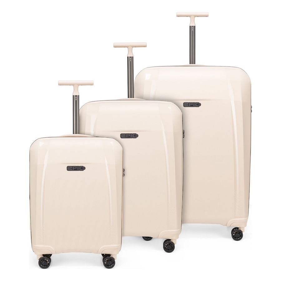 Epic Phantom SL 4 Rollen Kofferset 3-teilig dusty dune Weiss Herren