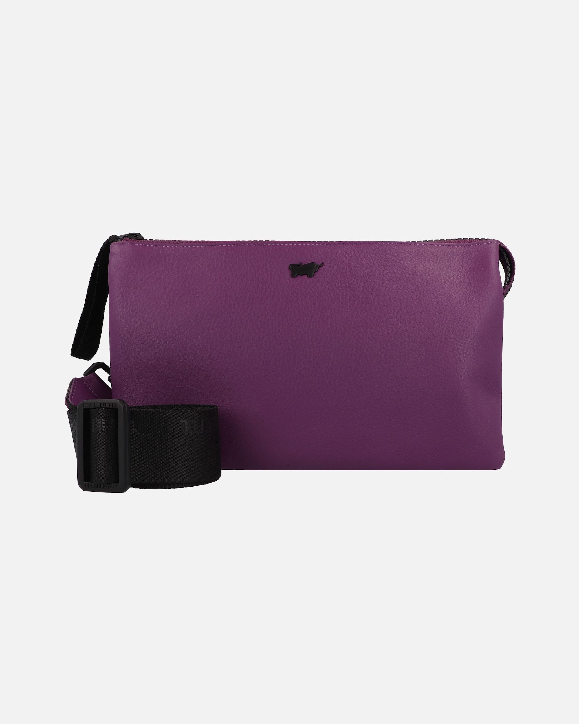 Clutch für Weiblich Braun Büffel Capri Umhängetasche viola