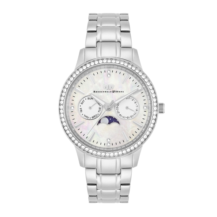 Rhodenwald & Söhne Armband-Uhr Amidala aus Edelstahl in silber 38,0 mm Damen