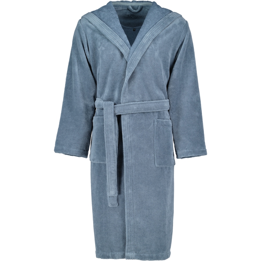 Vossen Bademäntel unisex Kapuze Lynn cadet blue - 7510 XL Weiss