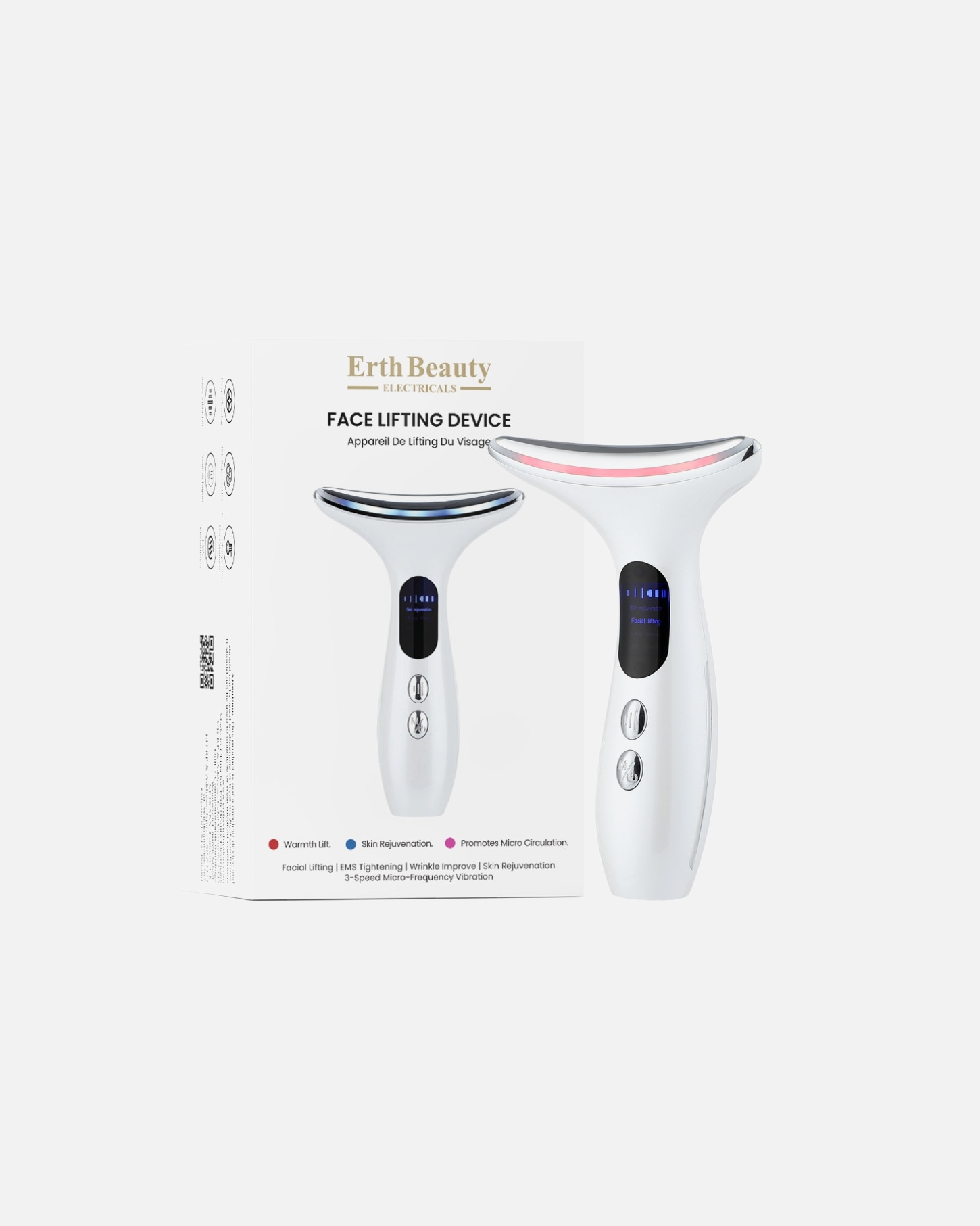 Elektrisches Gesichtsmassagegerät für Weiblich ErthSkin London Facelifting-Gerät Each