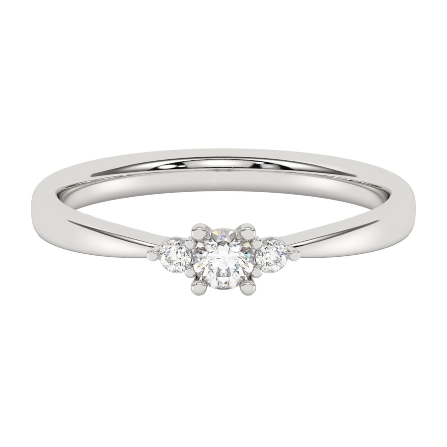 Diam Addict Ring 585/- Gold Diamanten weiß 0,195ct. 054 (17,2) Damen