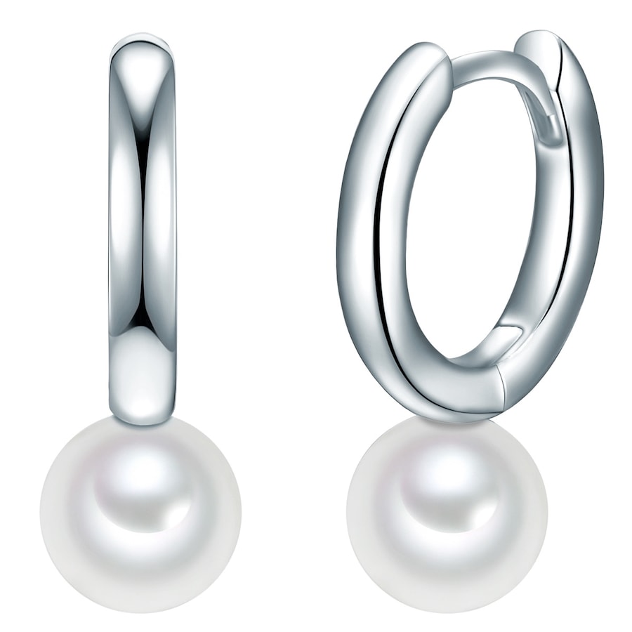 Valero Pearls Creolen 925er Silber 19,2 mm Damen