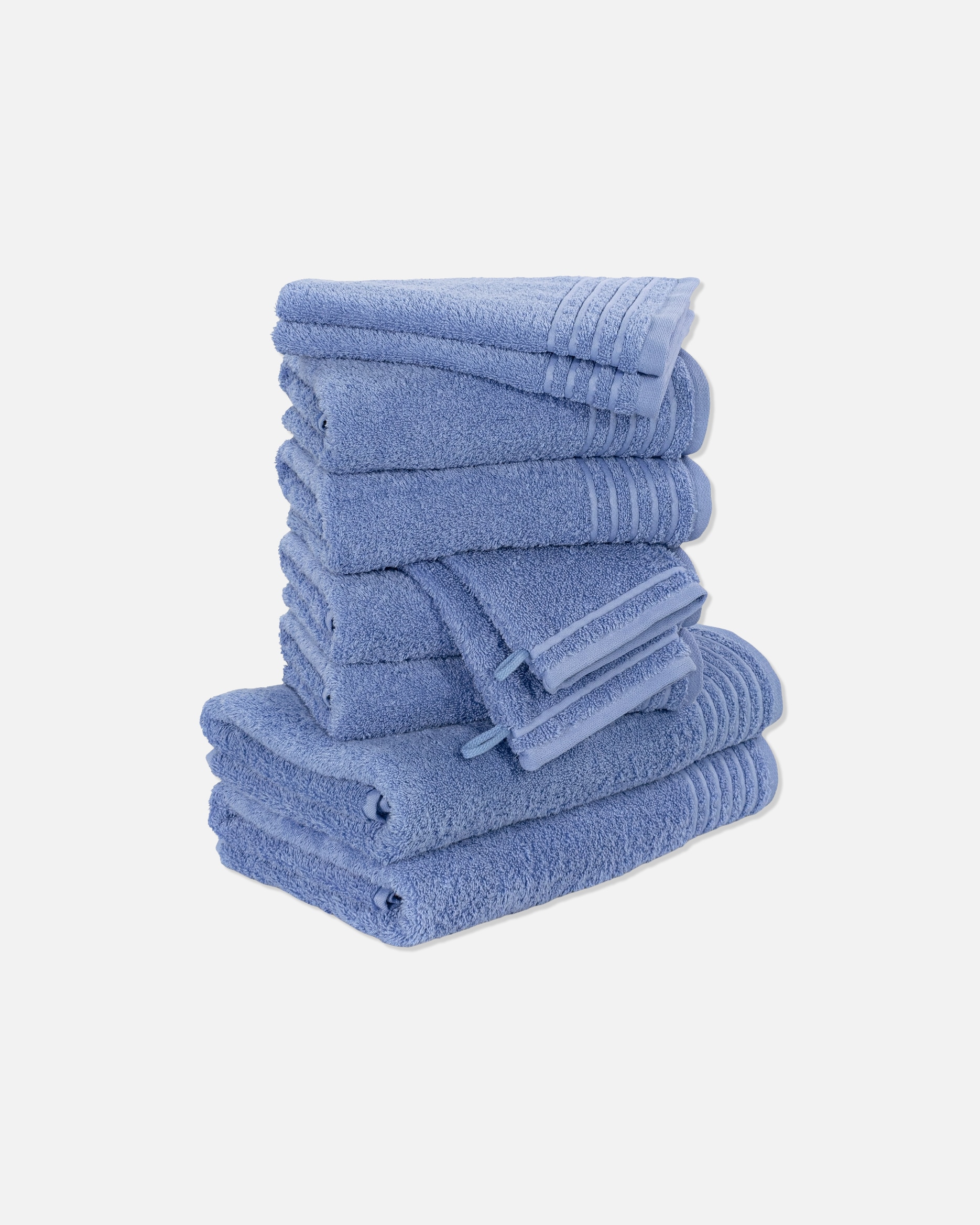 Handtuch für Unisex Möve Handtuchset New Classic 10-TLG cornflower