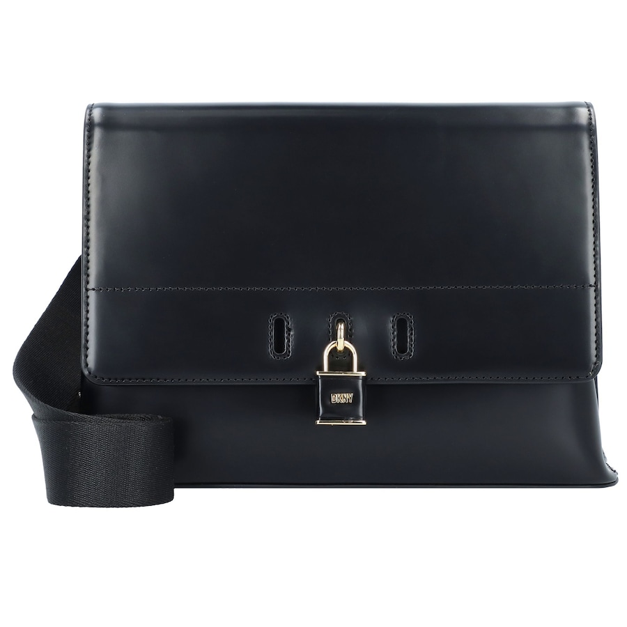 DKNY Palmer Umhängetasche 28 cm blk-gold Schwarz Damen
