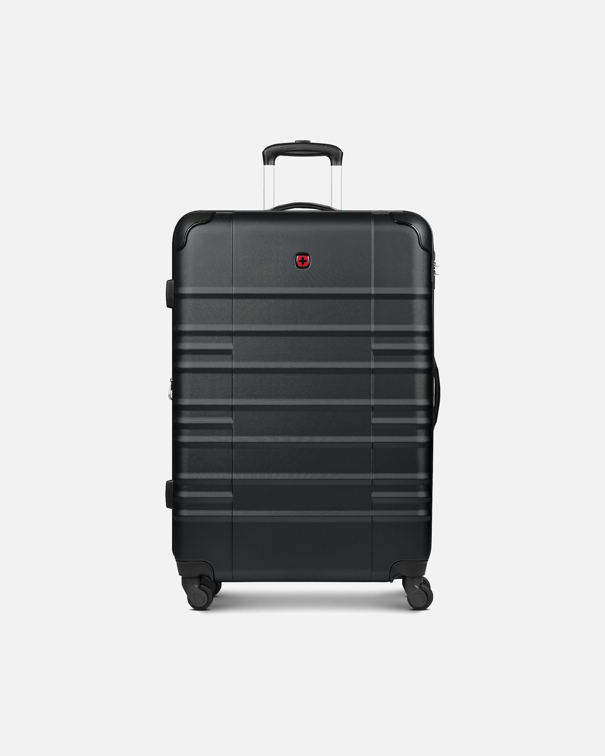 Trolley für Männlich Wenger Amplar Evo 4 Rollen Trolley L 75 cm mit Dehnfalte black
