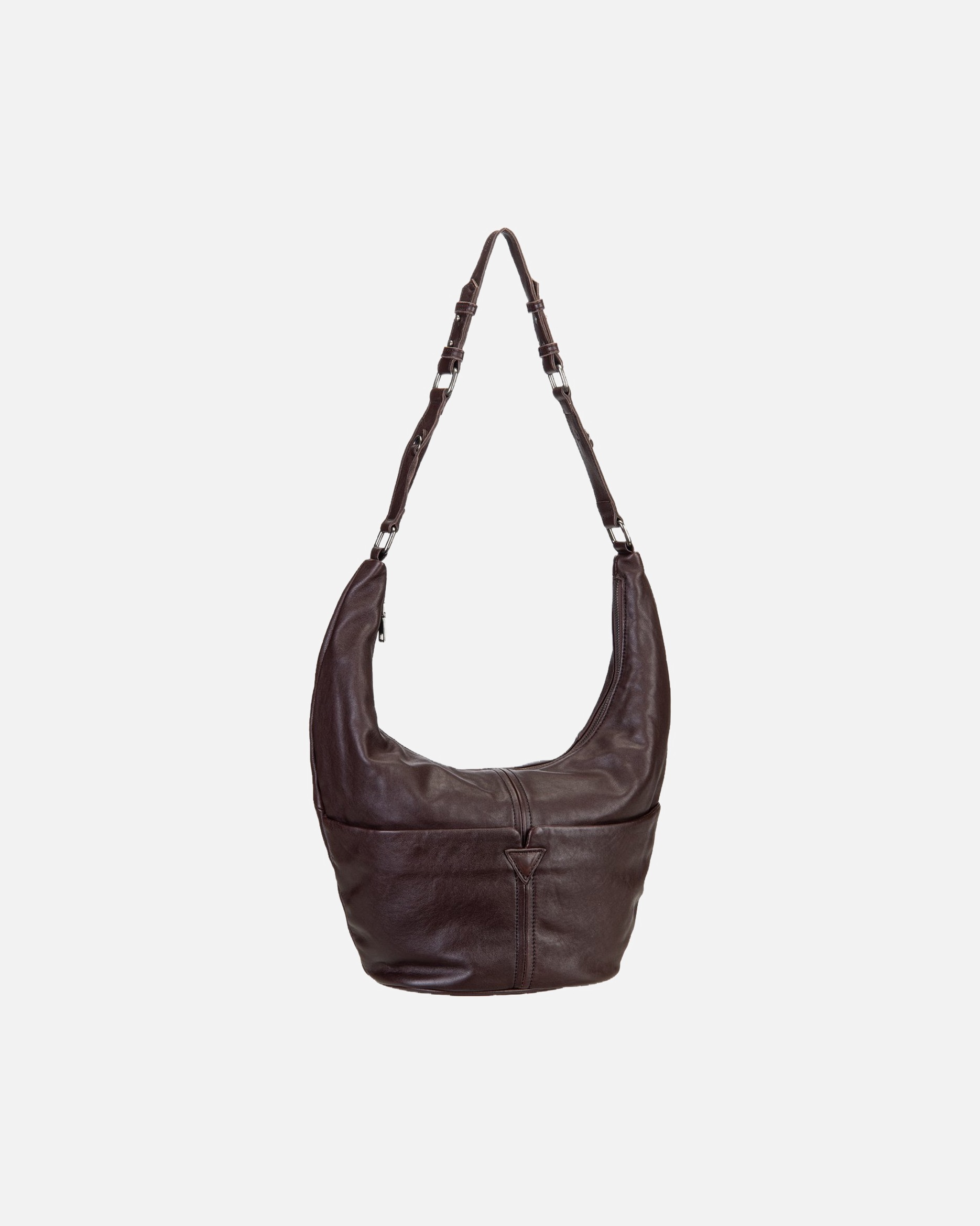 Handtasche für Weiblich FREDsBRUDER Handtasche Already Yours Hobo Chocolate Brown