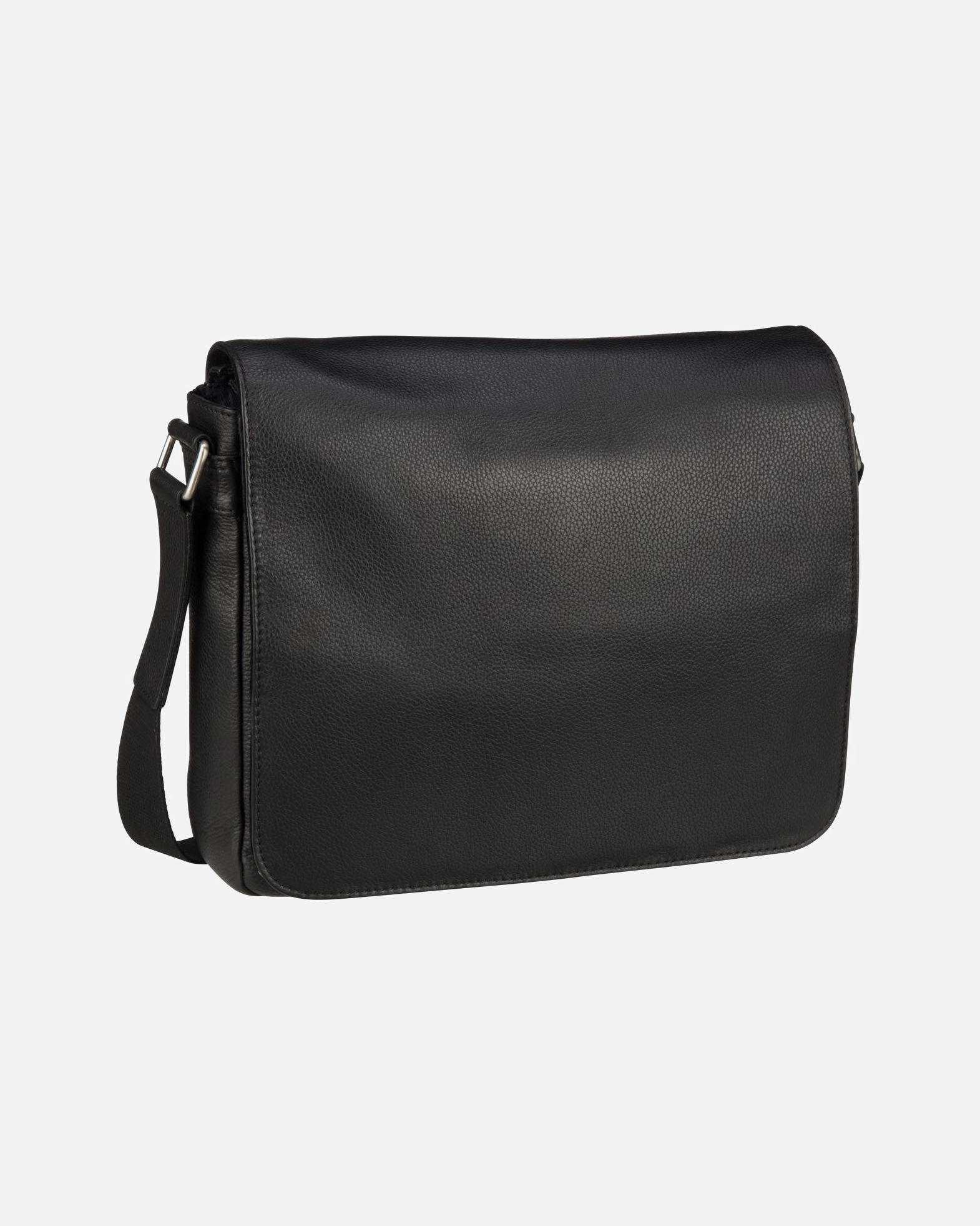 Laptoptasche für Männlich Leonhard Heyden Laptoptasche Berlin 7369 Umhängetasche M Schwarz