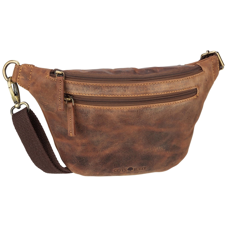 Greenburry Gürteltasche Vintage 1743C Waist Bag Sattelbraun Braun