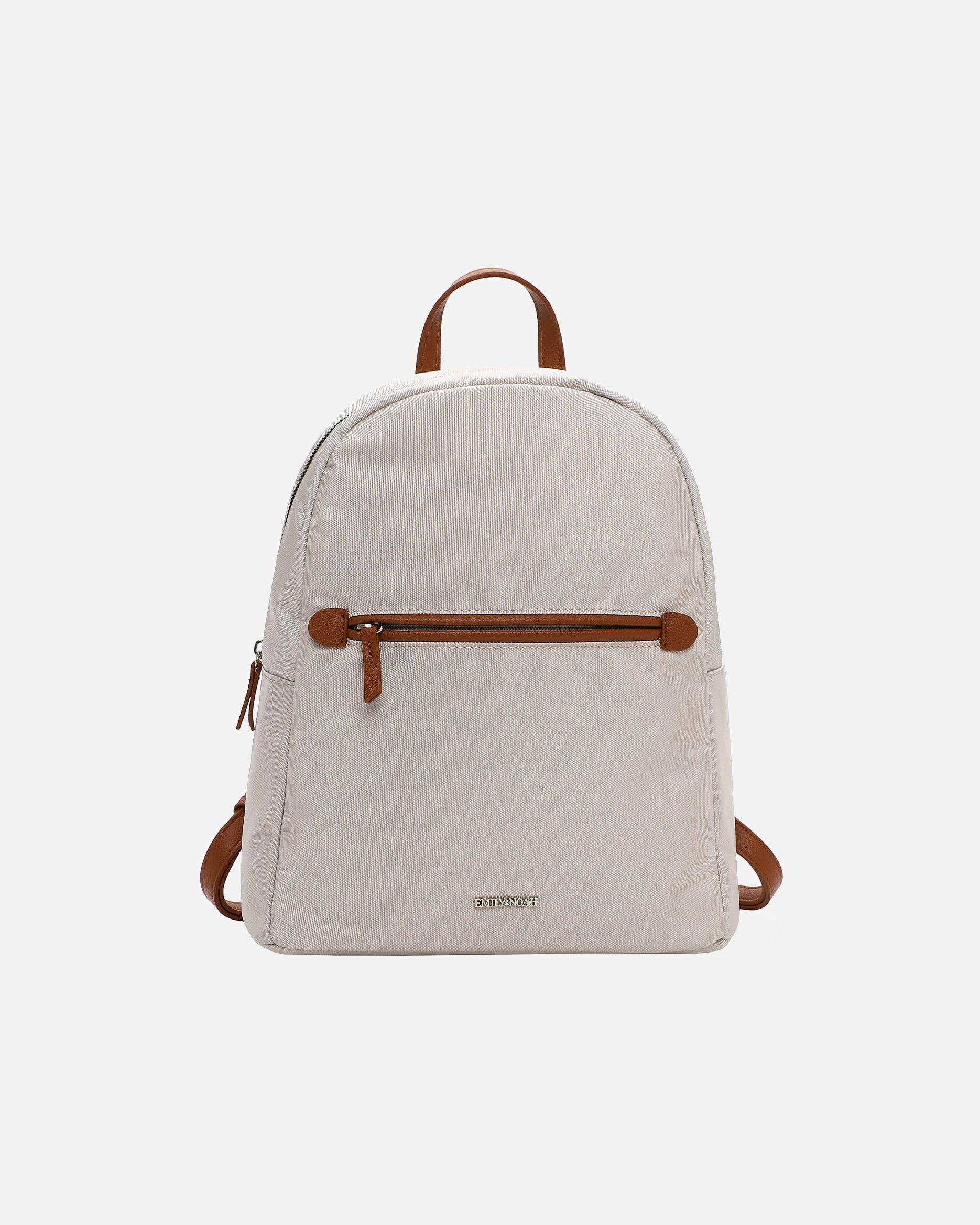 Rucksack für Weiblich EMILY & NOAH Rucksack E&N Jarina Beige