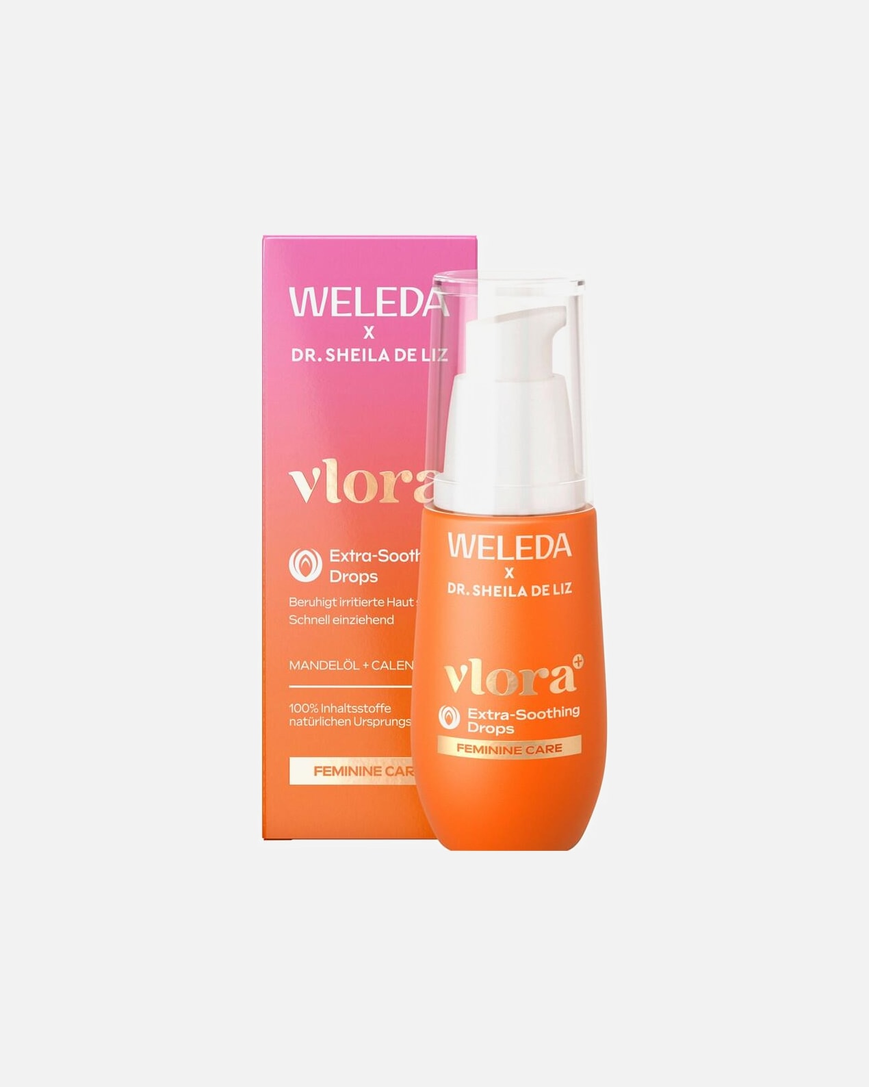 Intimpflege für Unisex Weleda Vlora+ Extra Soothing Drops 30 ml