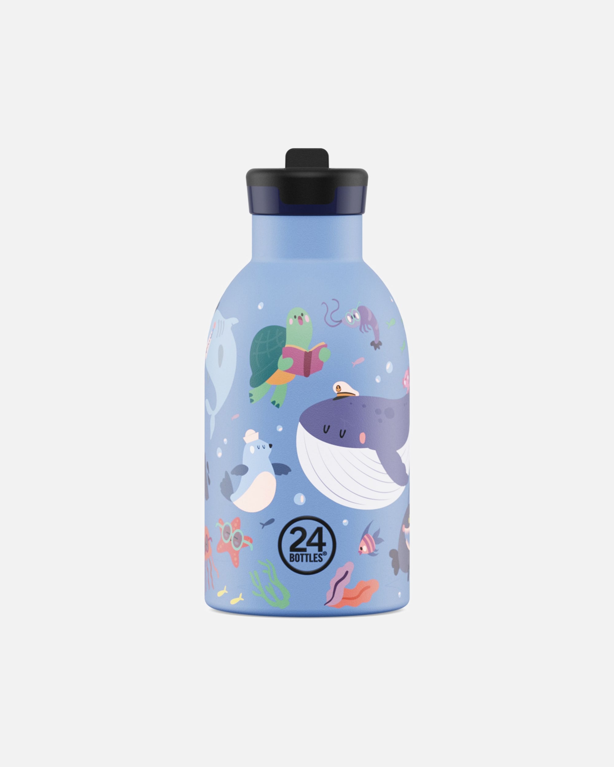 Trinkflasche für Unisex 24Bottles Kids Clima Trinkflasche 300 ml ocean friends