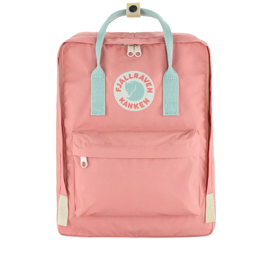Fjällräven Rucksack Kånken Koncept Limited Edition Pink Mint Green Silber Damen
