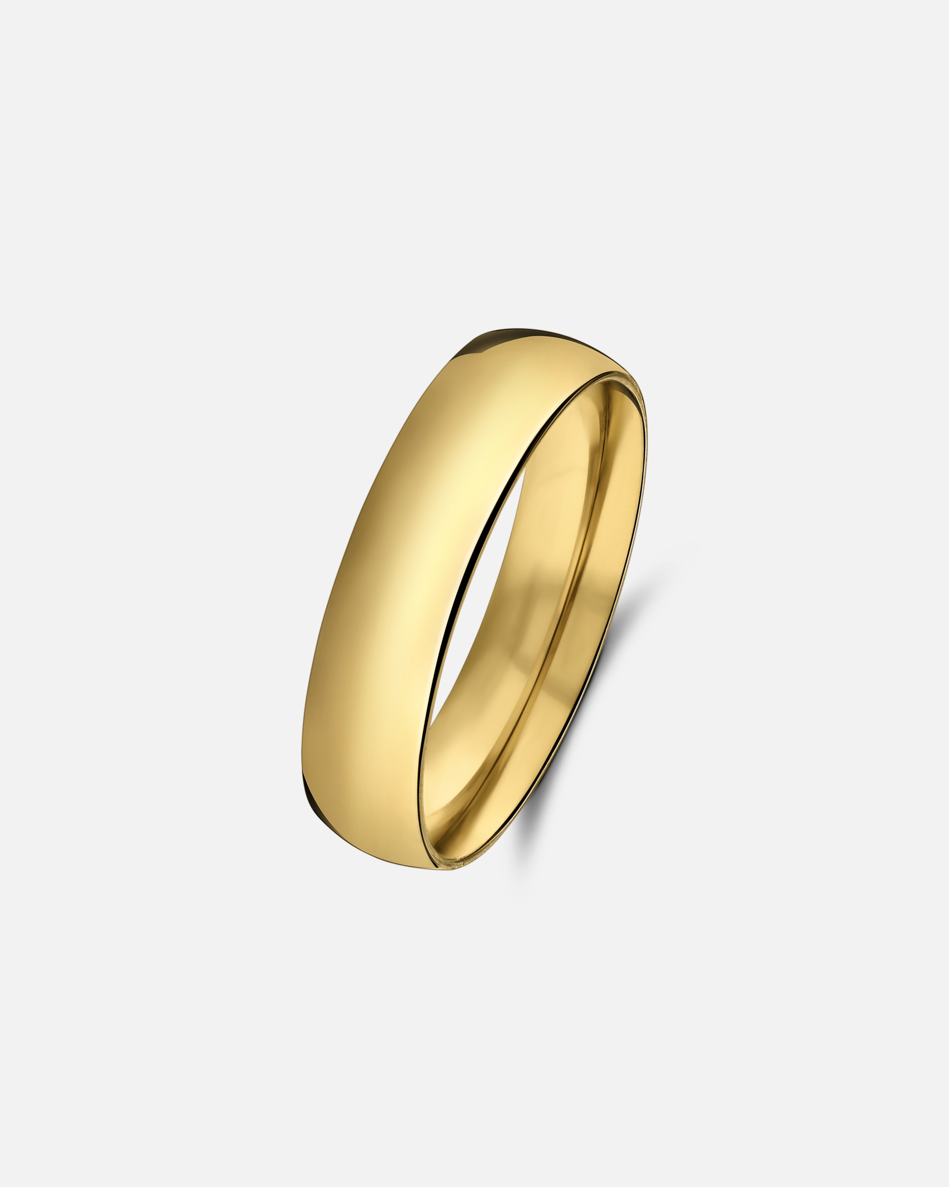 Ring für Weiblich Lucardi Ring Stahl Gold - 66mm