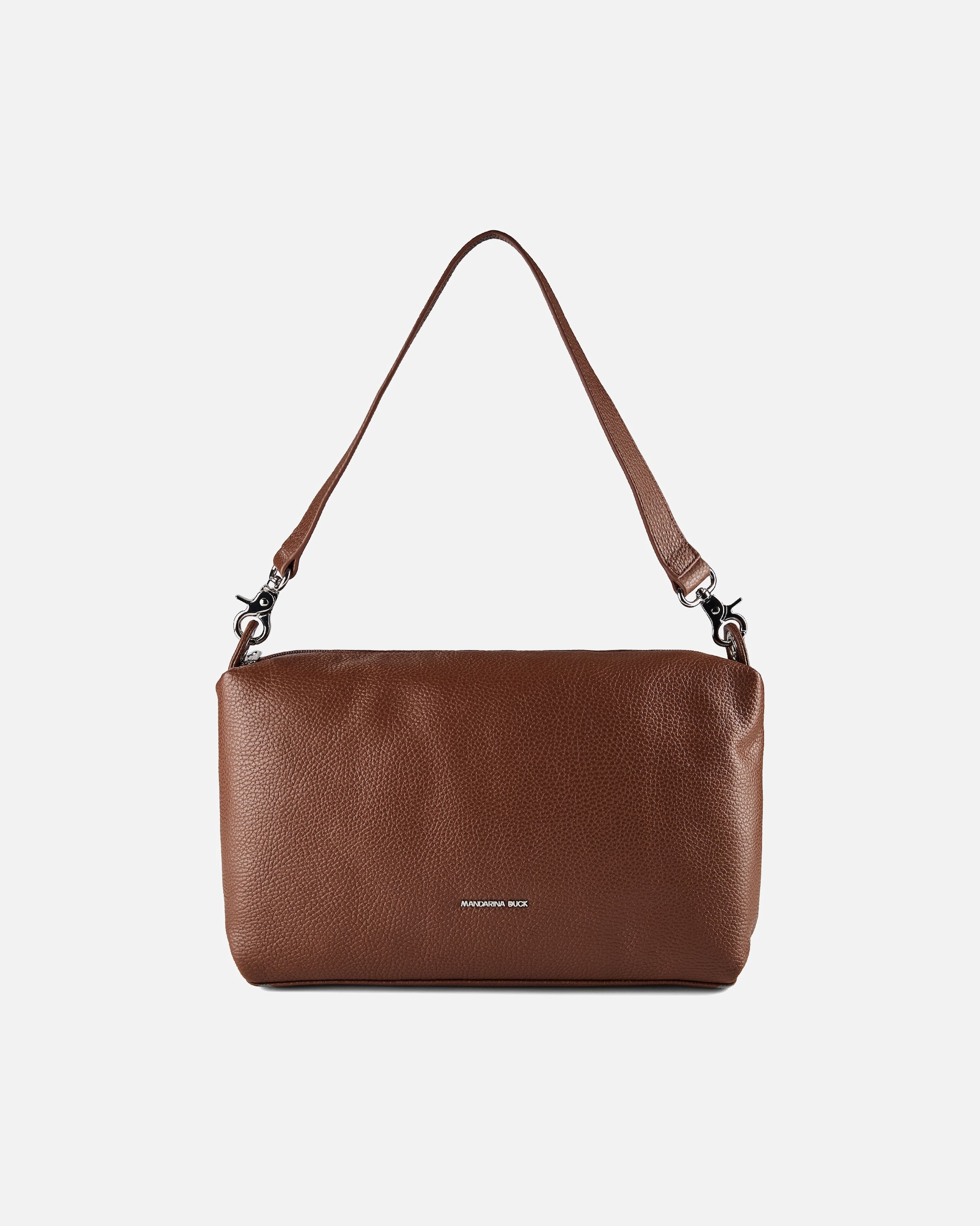 Umhängetasche für Weiblich Mandarina Duck Mellow Leather Schultertasche milk chocolate