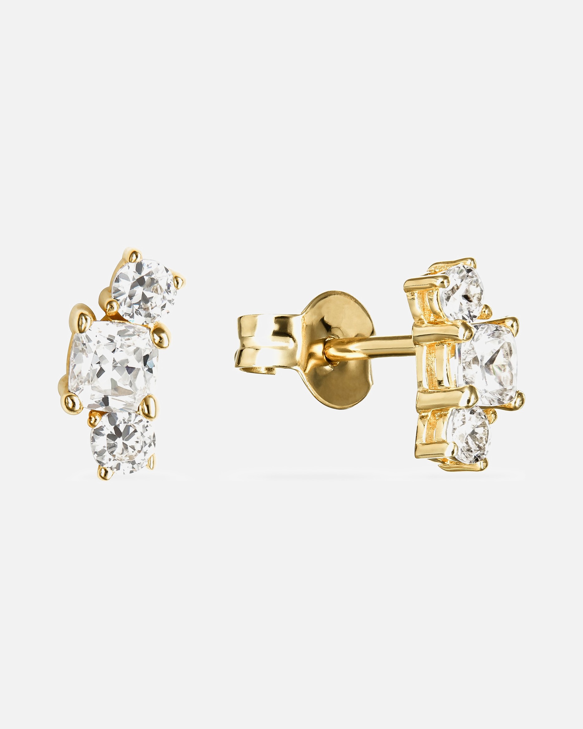 Ohrringe für Weiblich FAVS Ohrstecker 375er Gelbgold One Size
