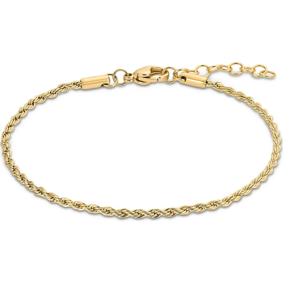 FAVS Armband Edelstahl gelbgold Damen