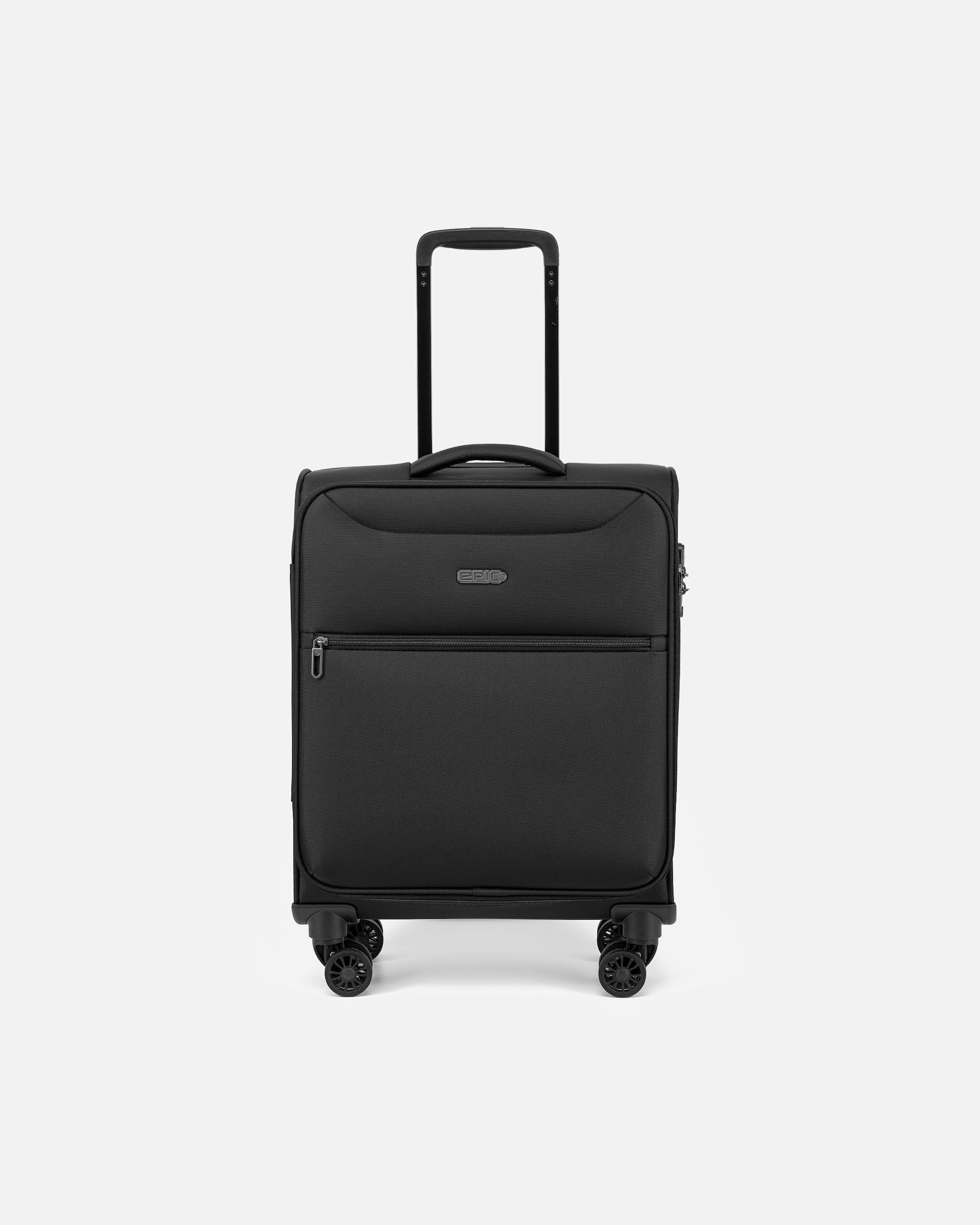 Handgepäckkoffer für Männlich Epic Jupiter 4X 4 Rollen Kabinentrolley 55 cm black