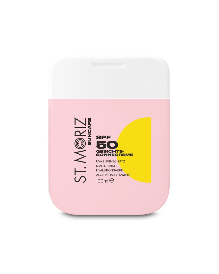 St. Moriz Suncare - Gesichts-Sonnencreme SPF 50 100 ml
