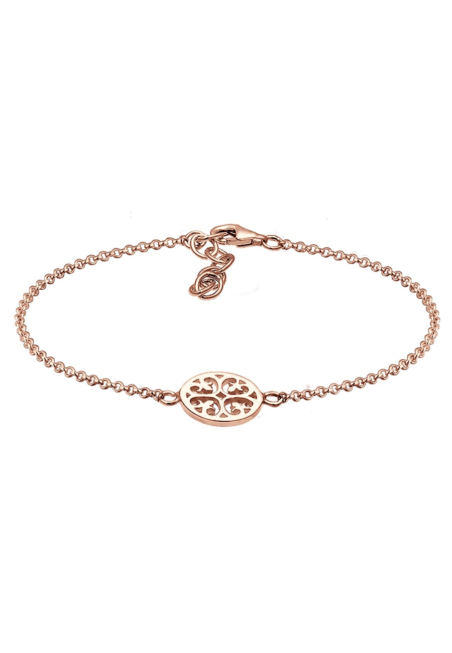 Elli Ornament 925 Sterling Silber rosefarben Damen