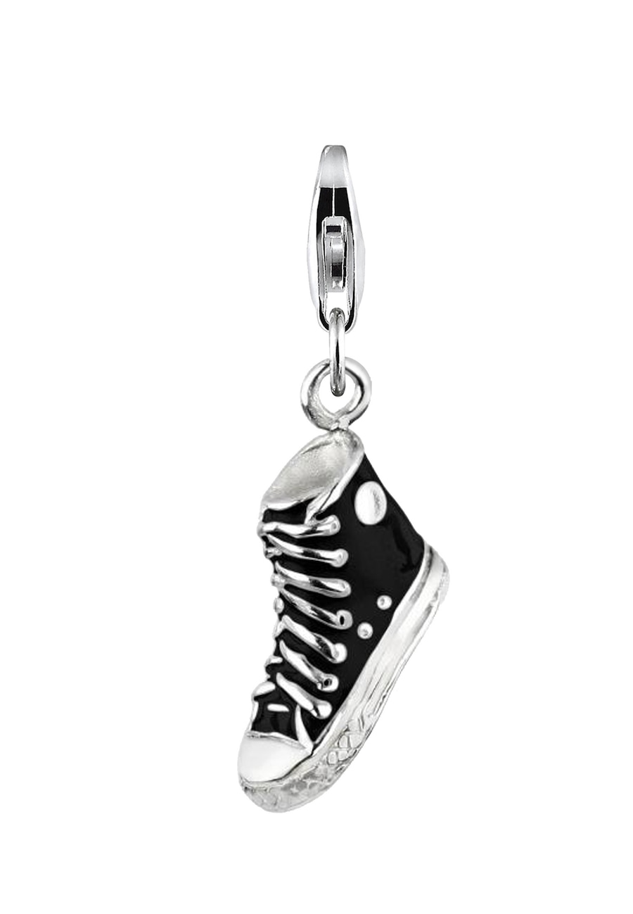 Nenalina Anhänger Turnschuh Sneaker Emaille 925 Silber silberfarben Damen