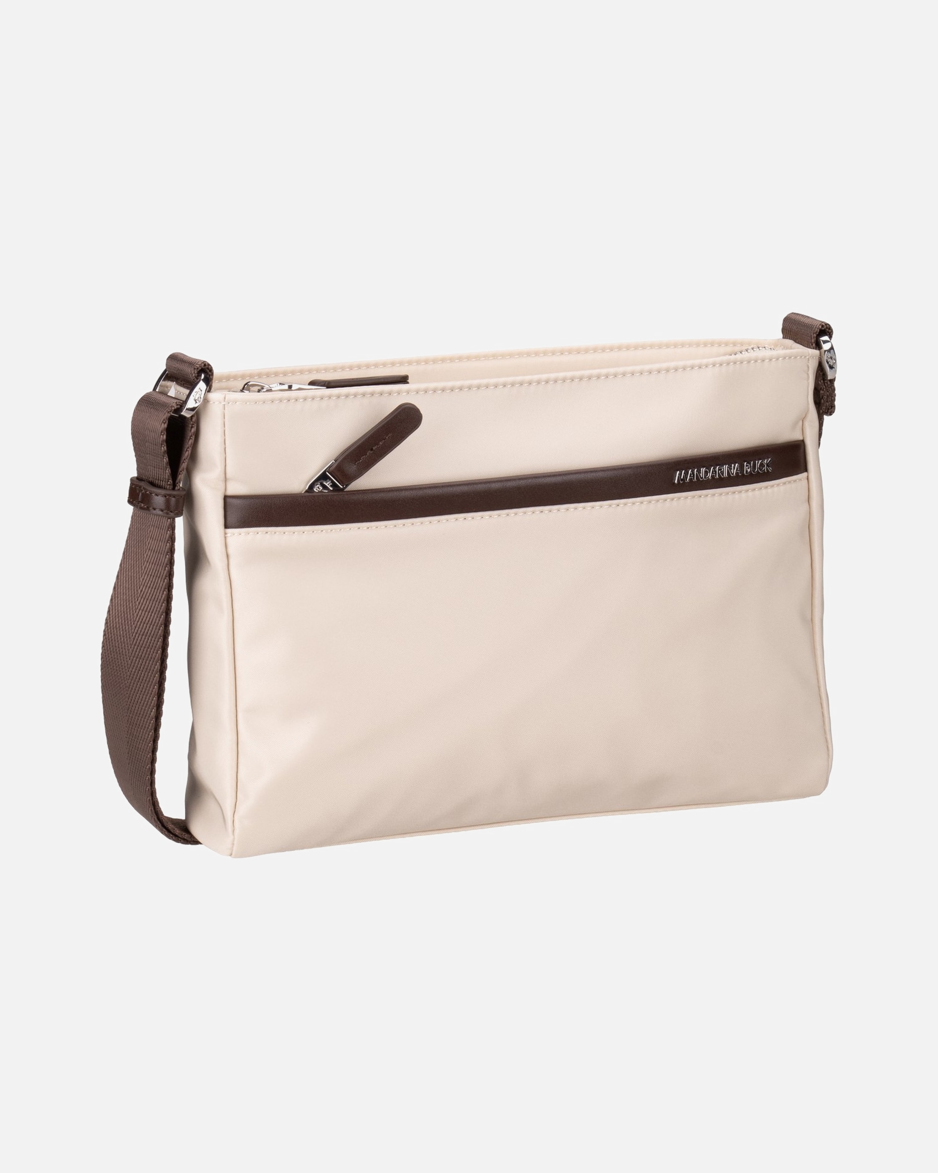 Umhängetasche für Weiblich Mandarina Duck Bodybag Hunter Small VCT30 Latte