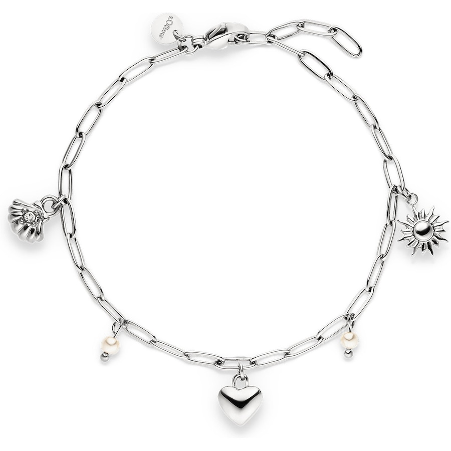 s.Oliver Armband Edelstahl silber Damen