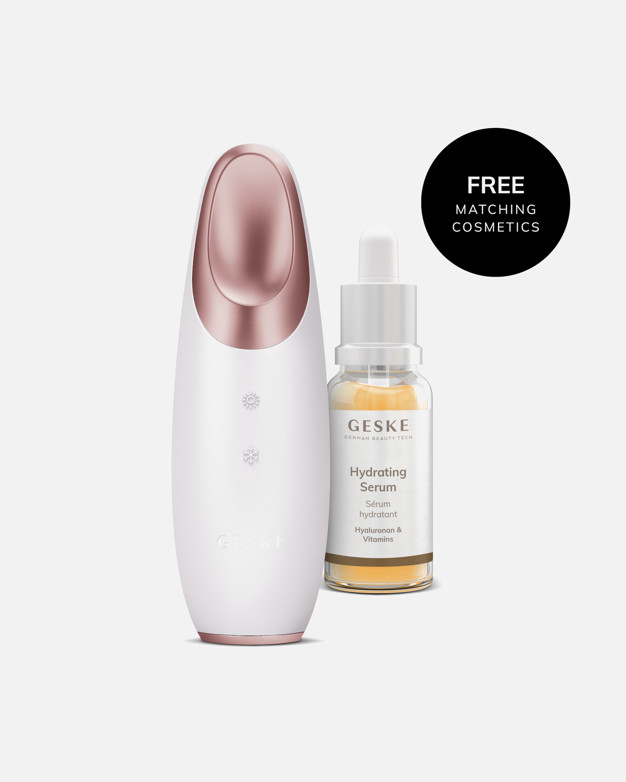 Augenpflegeset für Unisex GESKE Warm & Cool Eye Energizer | 6in1 | Farbe: Starlight + Gratis Kosmetik Starlight