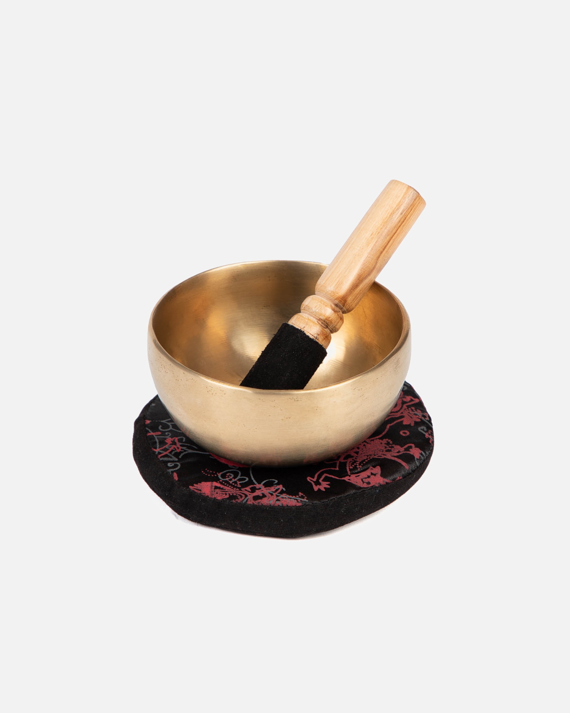 Massagezubehör für Unisex bodhi Tibetische Klangschale, inkl. Kissen und Holzklöppel Ø 11 cm