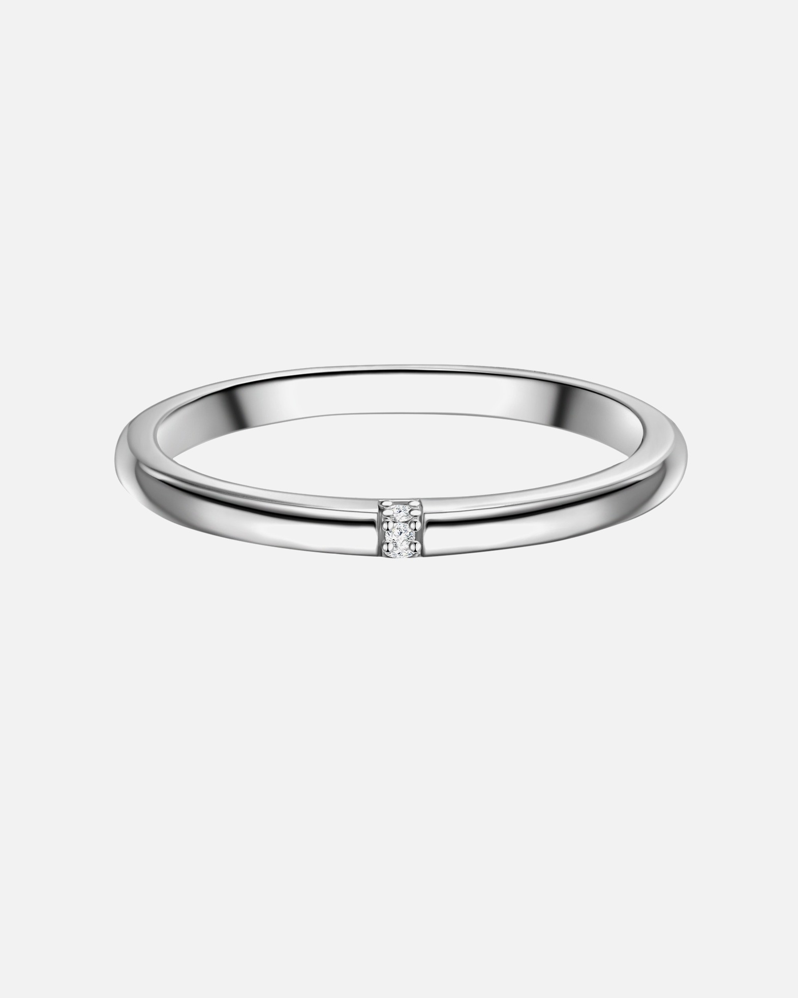 Ring für Weiblich Glanzstücke München Ring aus Sterling Silber in silber mit Zirkonia 48