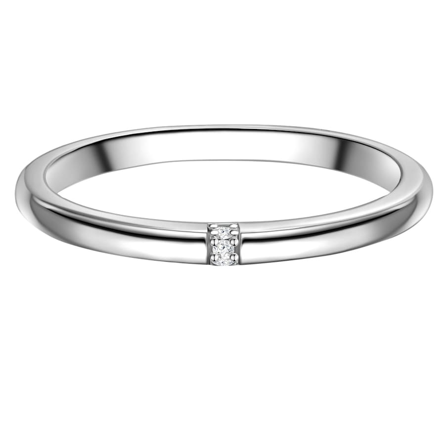 Glanzstücke München Ring aus Sterling Silber in silber mit Zirkonia 60 Damen