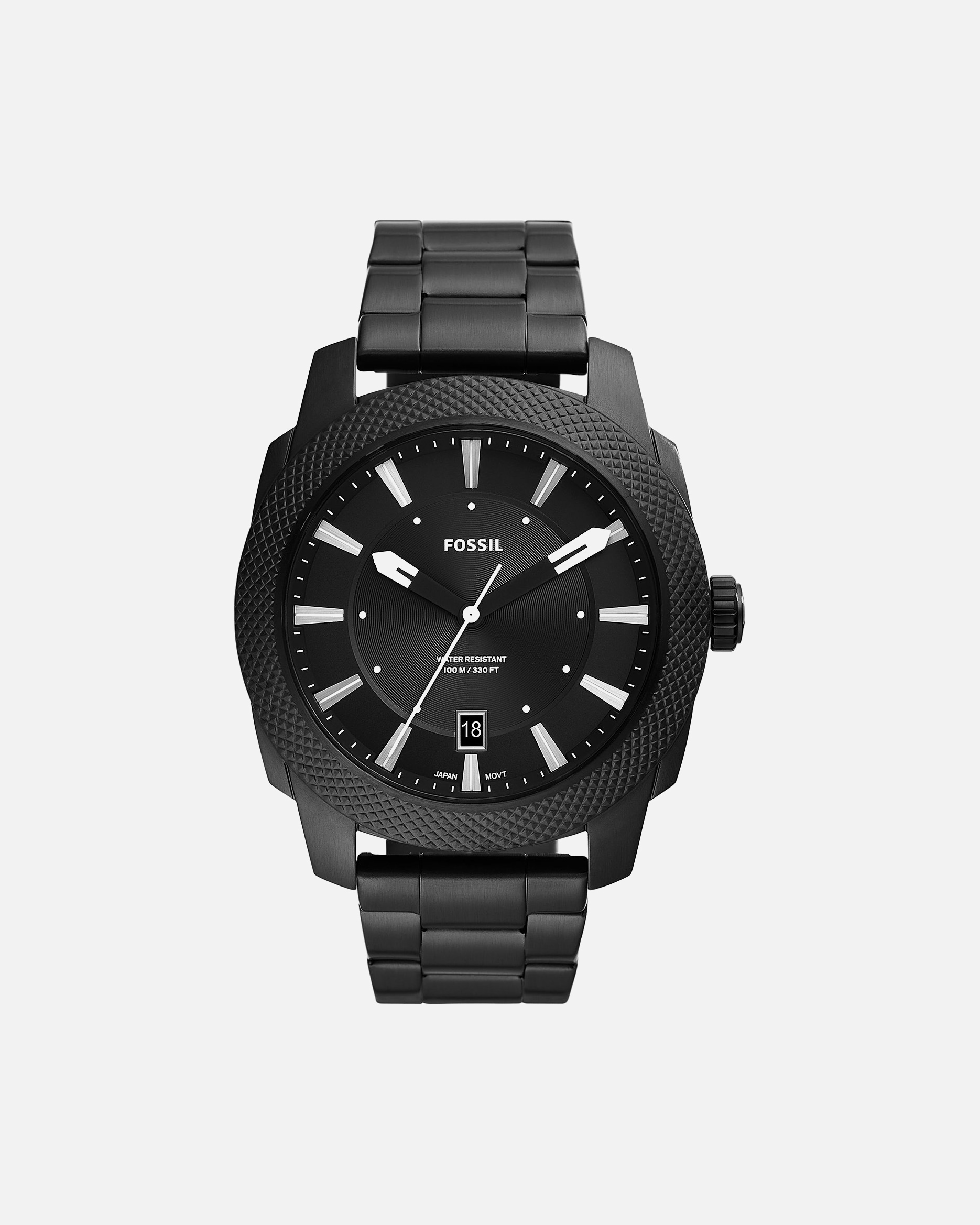 Uhr für Männlich Fossil Herrenuhr Edelstahl One Size