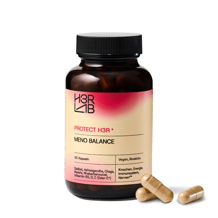 H3R LAB Meno Balance – pflanzlich-adaptogener Begleiter für die hormonelle Umbruchphase ab 40 173 g Damen