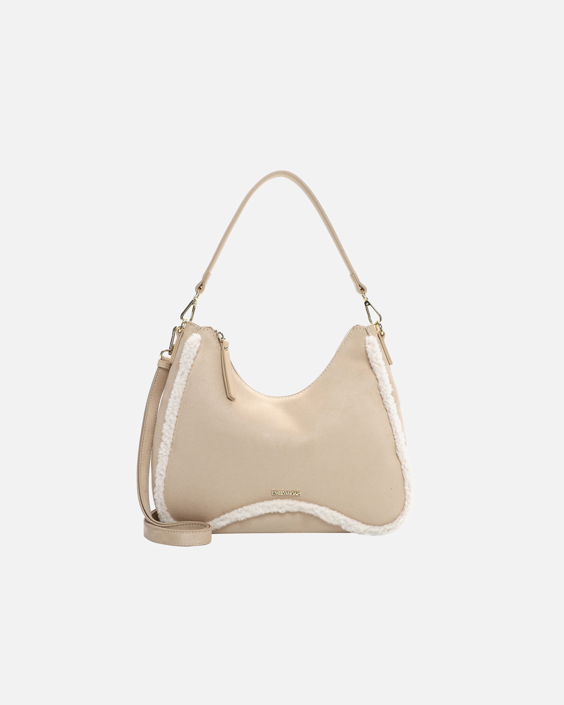Tasche für Weiblich EMILY & NOAH Beutel E&N Heiderose Beige