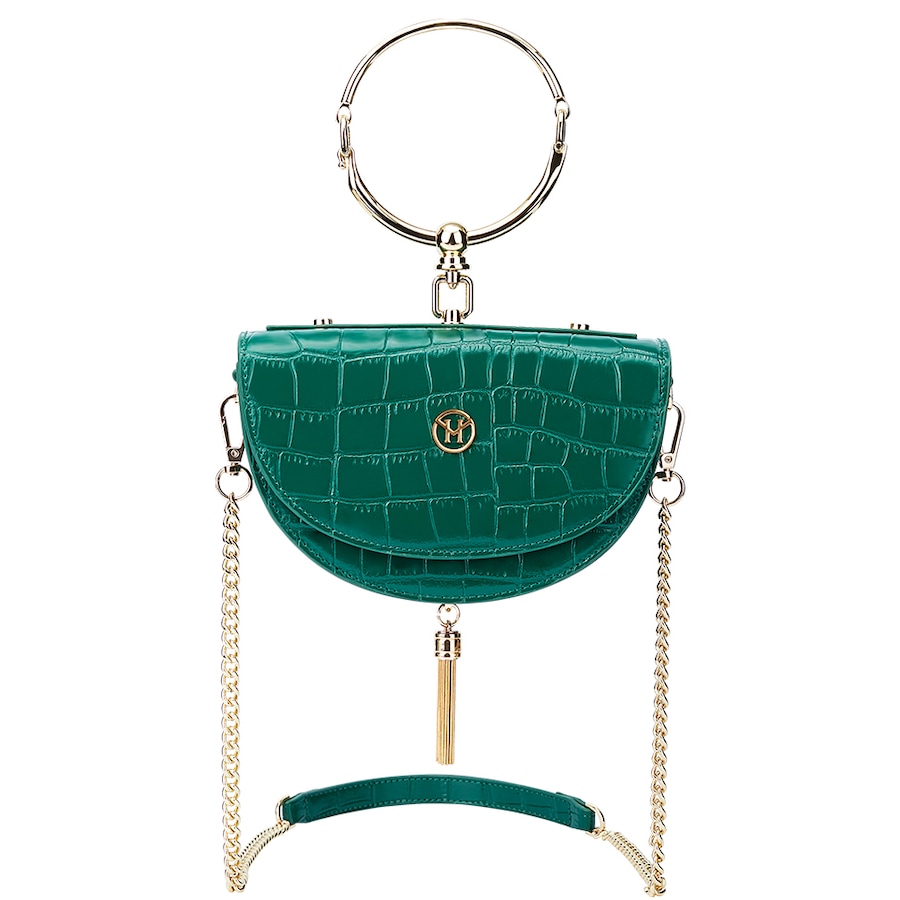 Victoria Hyde London Vintage Half-Moon Grün Petrol Damen