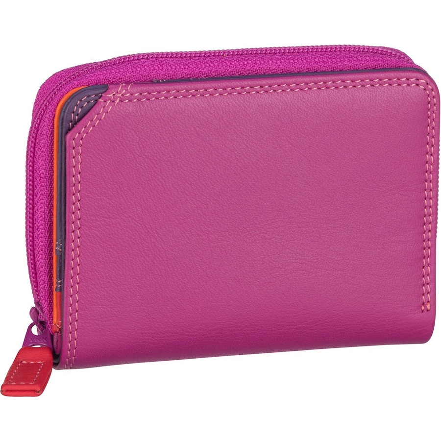 Mywalit Geldbörse Small Wallet w/Zip Around Purse Sangria Multi Violett Damen