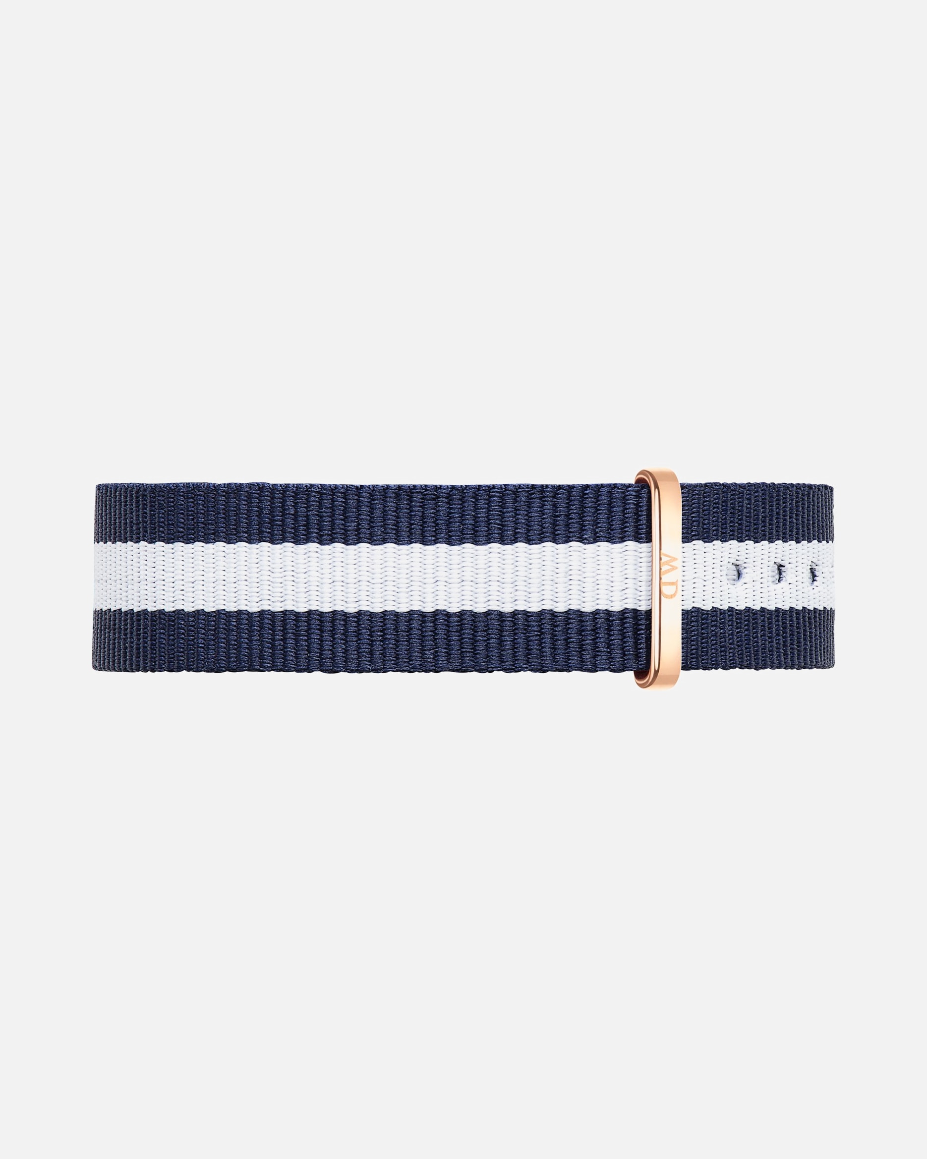 Uhr für Weiblich Daniel Wellington Textilband Kunststoff blau, weiß