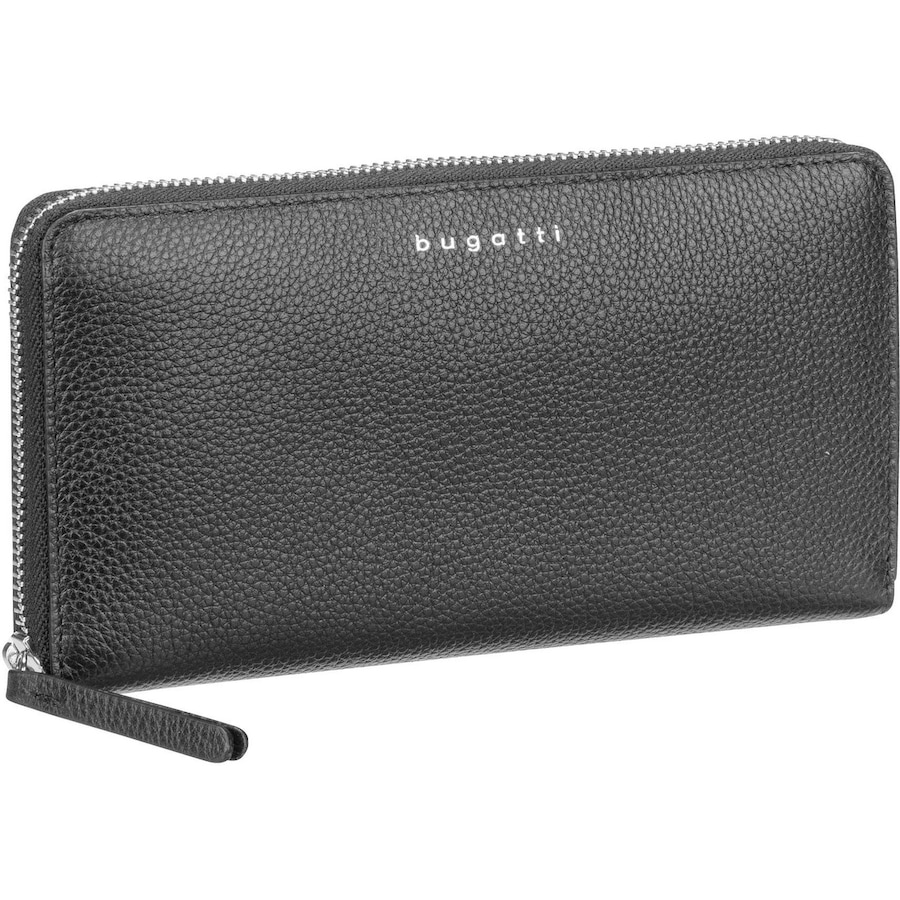 Bugatti Langbörse Linda Zip Around Wallet Schwarz Damen