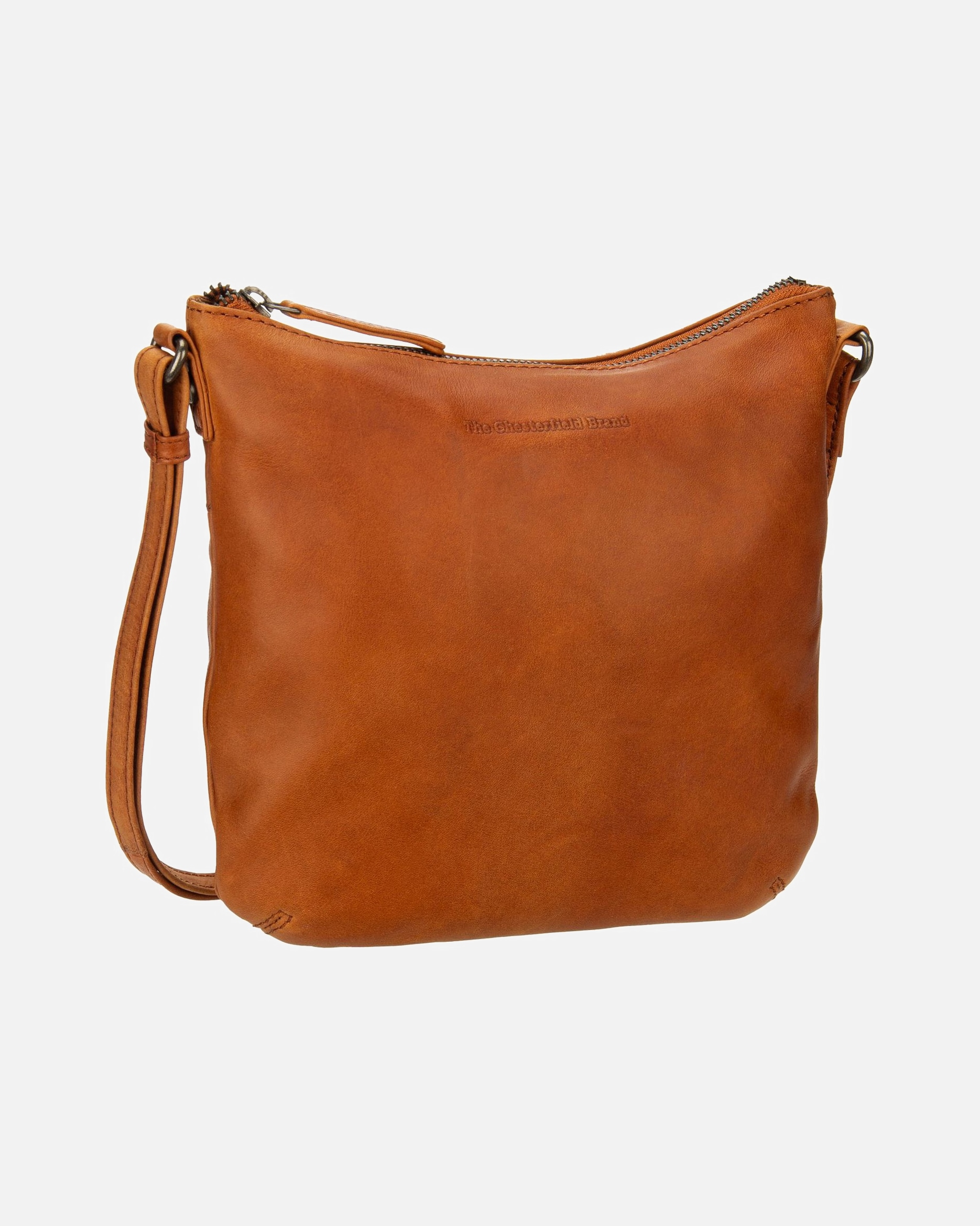 Umhängetasche für Weiblich The Chesterfield Brand Beuteltasche Redding Cognac