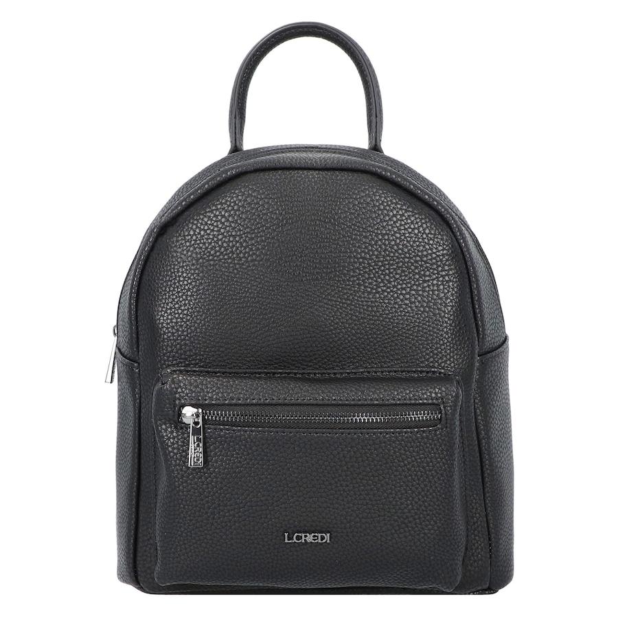 L.CREDI City-Rucksack schwarz Schwarz Damen