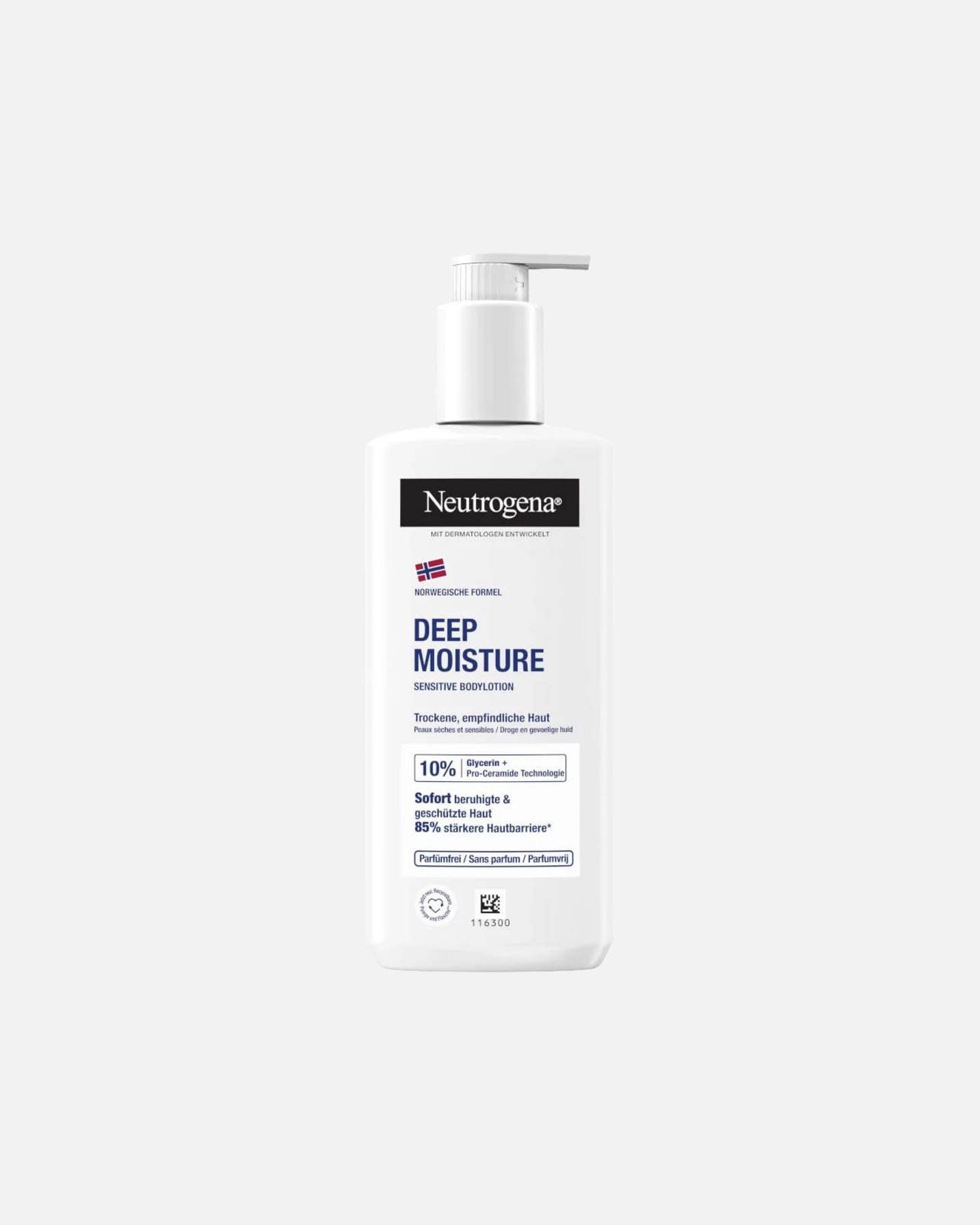 Bodylotion für Unisex Johnson & Johnson Tiefenfeuchtigkeit Körperlotion 250 ml