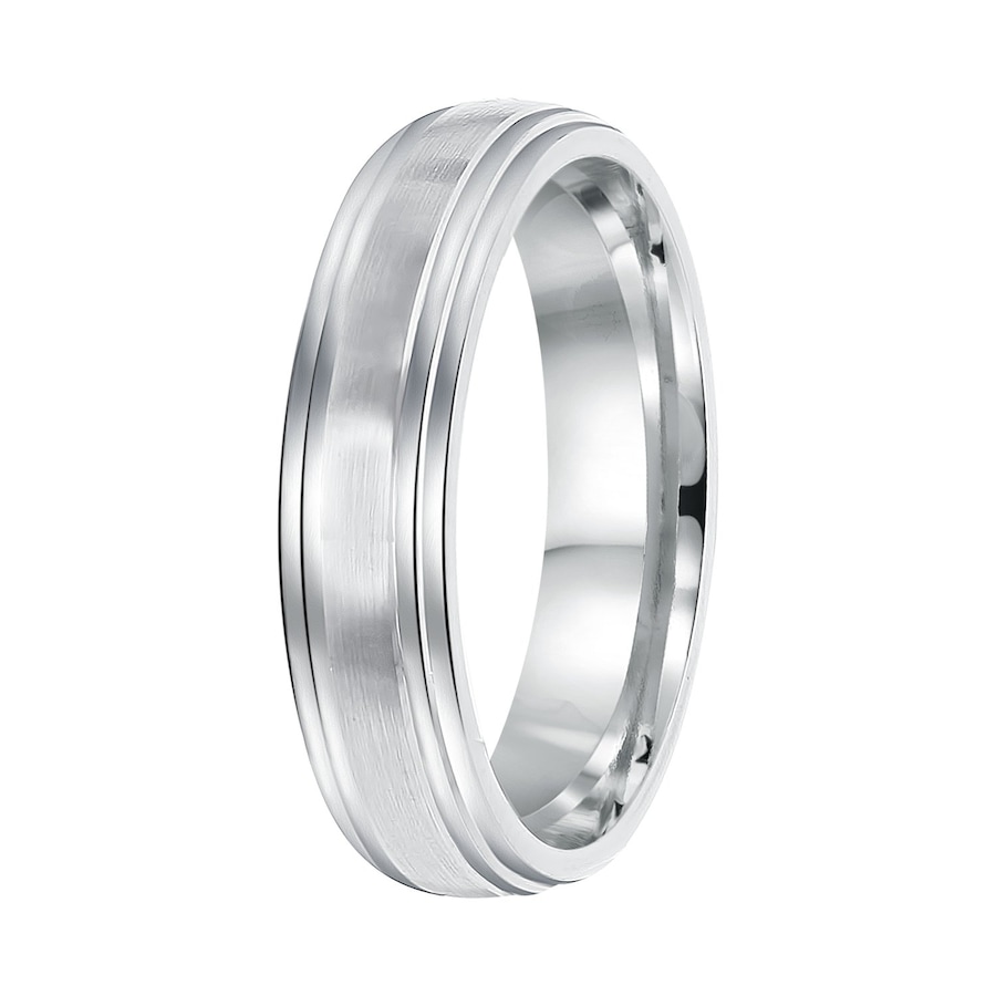 Lucardi Ringe 'Corfu' 925 Silber - silbern 55mm Damen