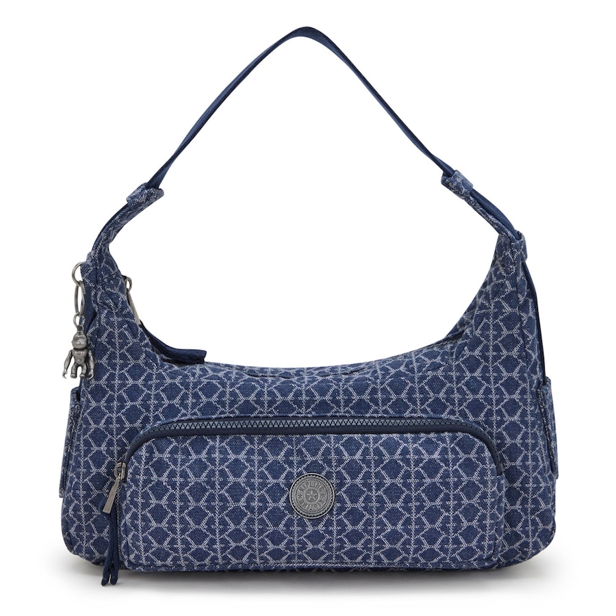 Kipling Denim Love Schultertasche signature denim Violett Damen