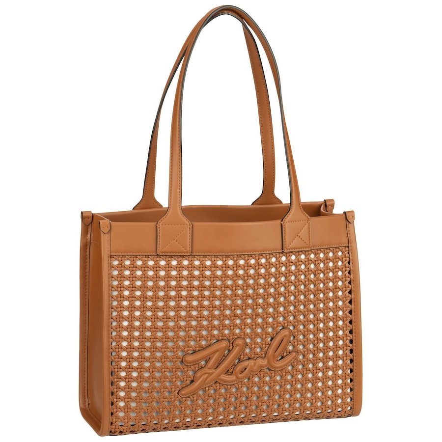 Karl Lagerfeld Shopper K/Skuare MD Woven Dark Tan Hellbraun Damen