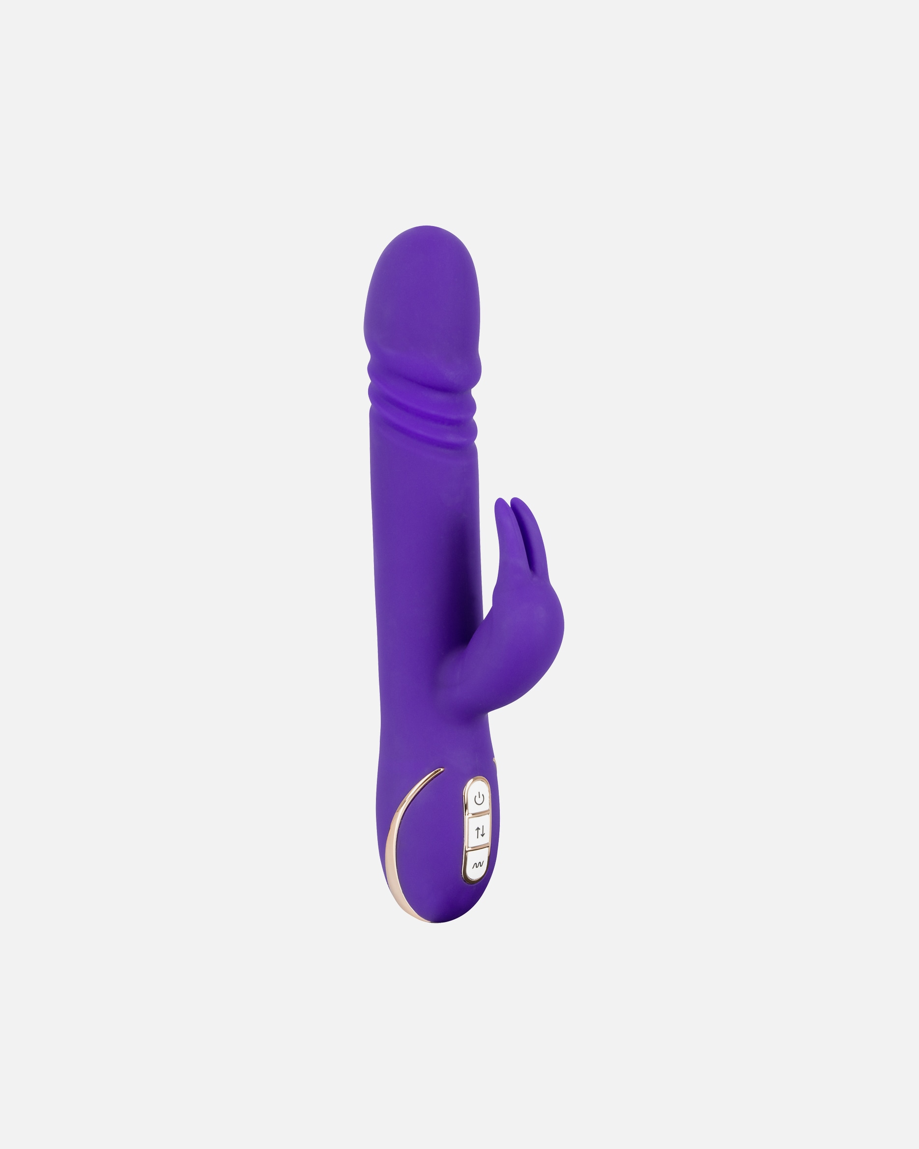 Vibrator für Unisex Vibe Couture Vibrator mit Klitorisreizer Rabbit Skater lila